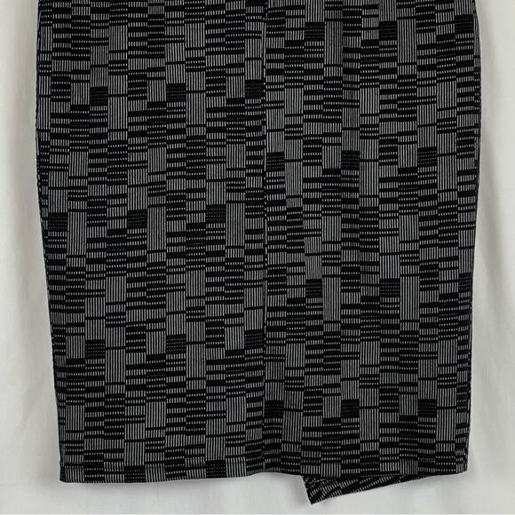 Anthropologie Maeve Black Gray Office To Date Night Pencil Skirt NWOT Size XS - Picture 6 of 13